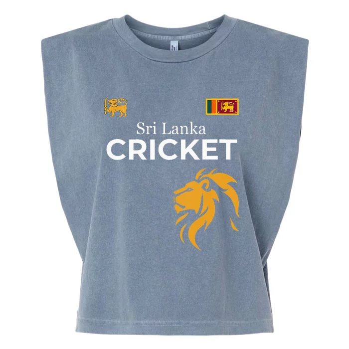 Sri Lanka Cricket Perfect For Lankan Cricket Fans Garment-Dyed Women's Muscle Tee