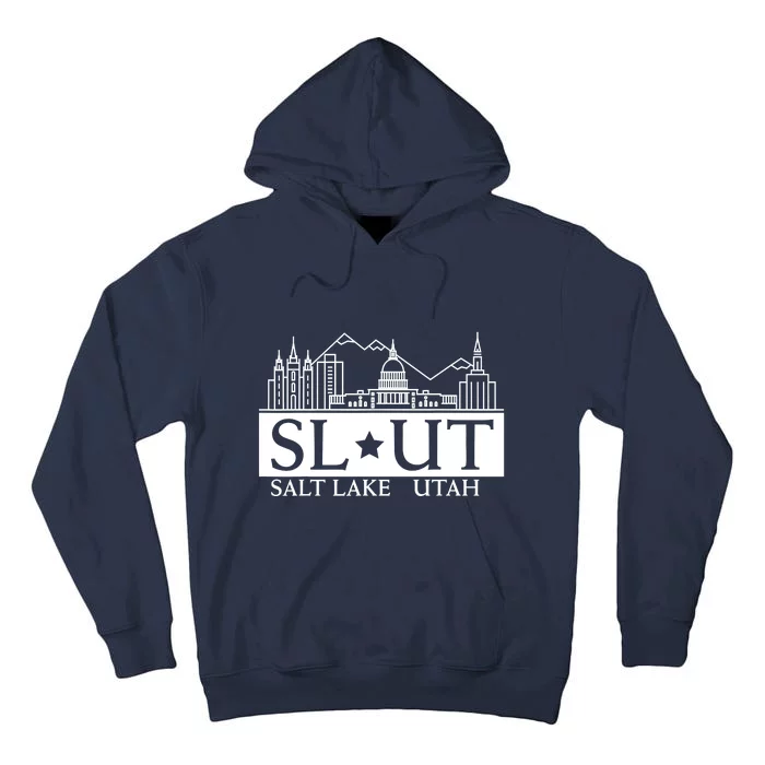 Salt Lake City Utah UT Hometown Home State Pride Tall Hoodie