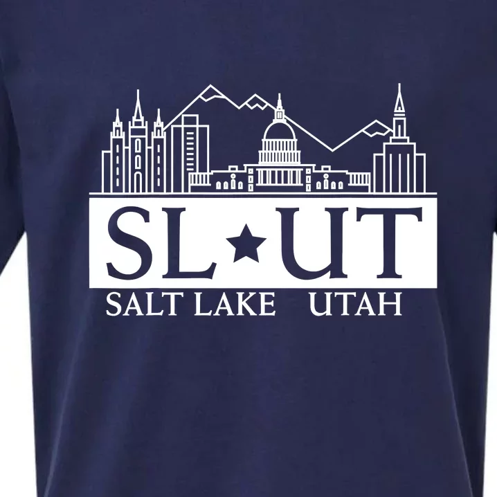 Salt Lake City Utah UT Hometown Home State Pride Sueded Cloud Jersey T-Shirt