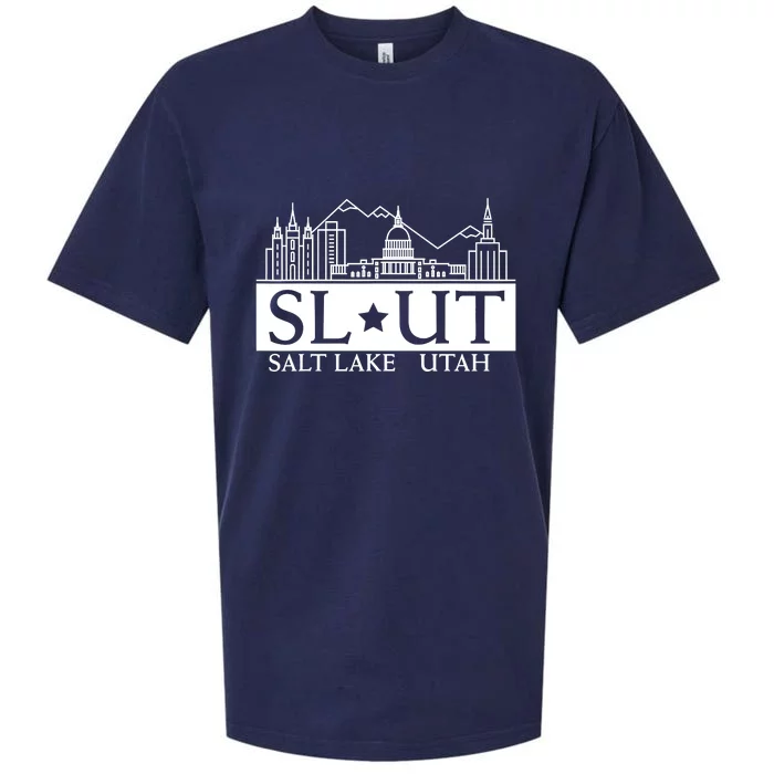 Salt Lake City Utah UT Hometown Home State Pride Sueded Cloud Jersey T-Shirt