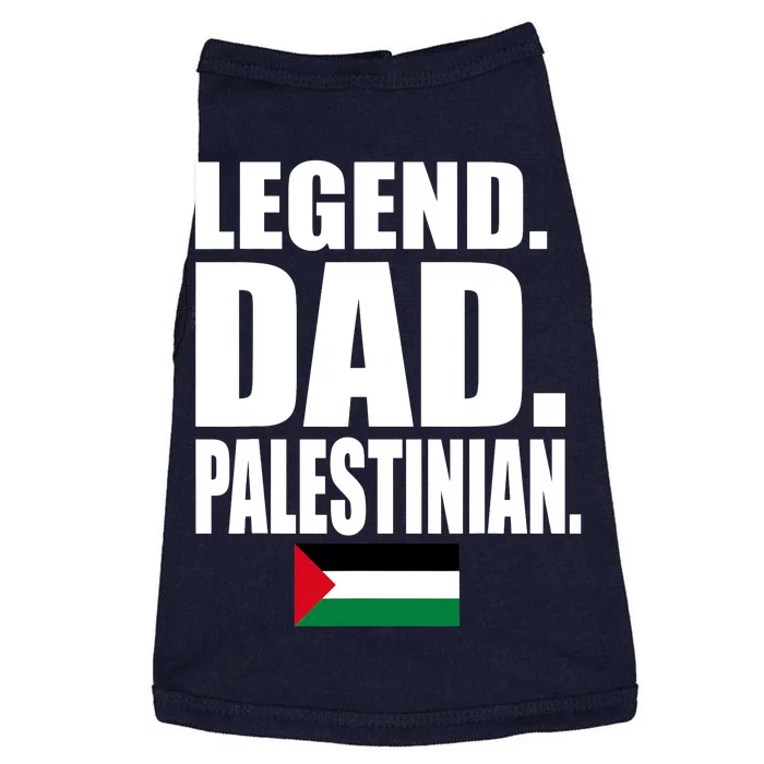 Storecastle: Legend Dad Palestinian Flag Funny Gift Doggie Tank