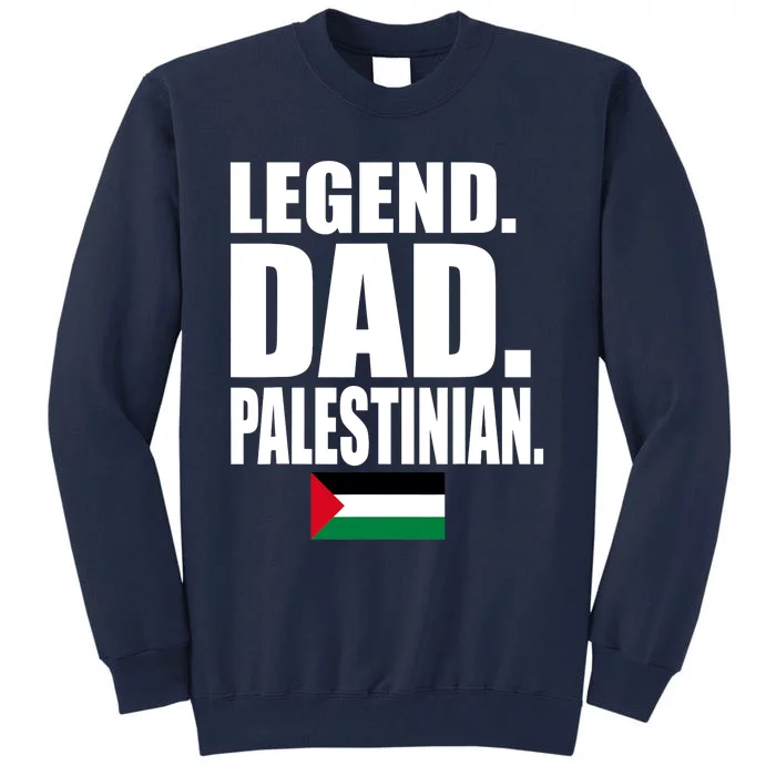 Storecastle: Legend Dad Palestinian Flag Funny Gift Tall Sweatshirt