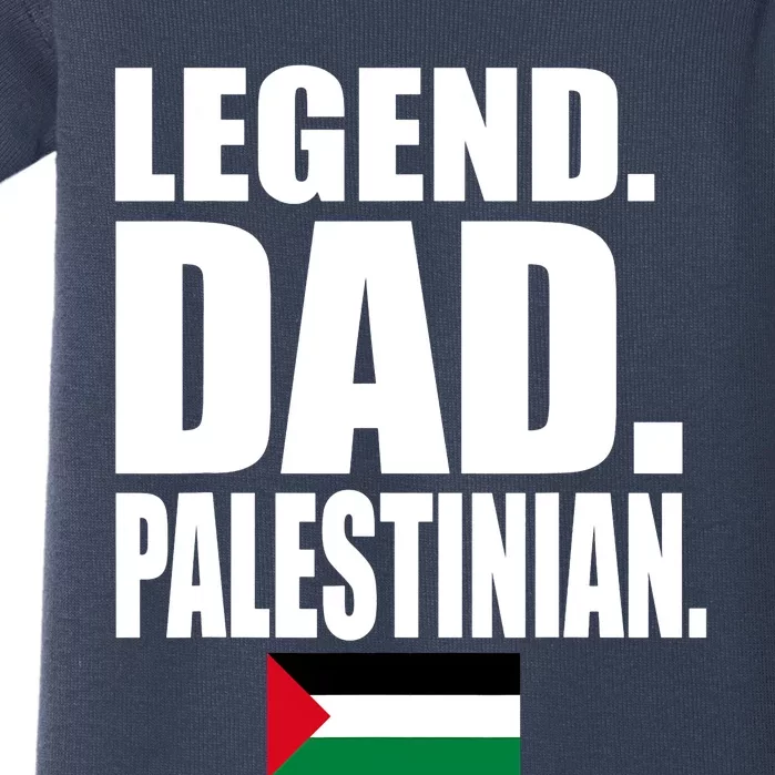 Storecastle: Legend Dad Palestinian Flag Funny Gift Baby Bodysuit