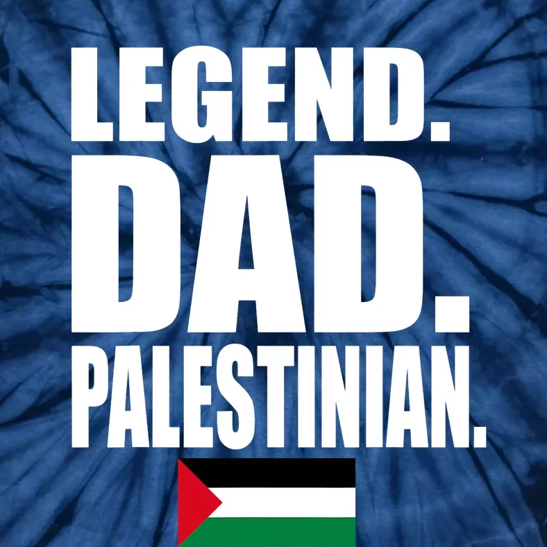 Storecastle: Legend Dad Palestinian Flag Funny Gift Tie-Dye T-Shirt