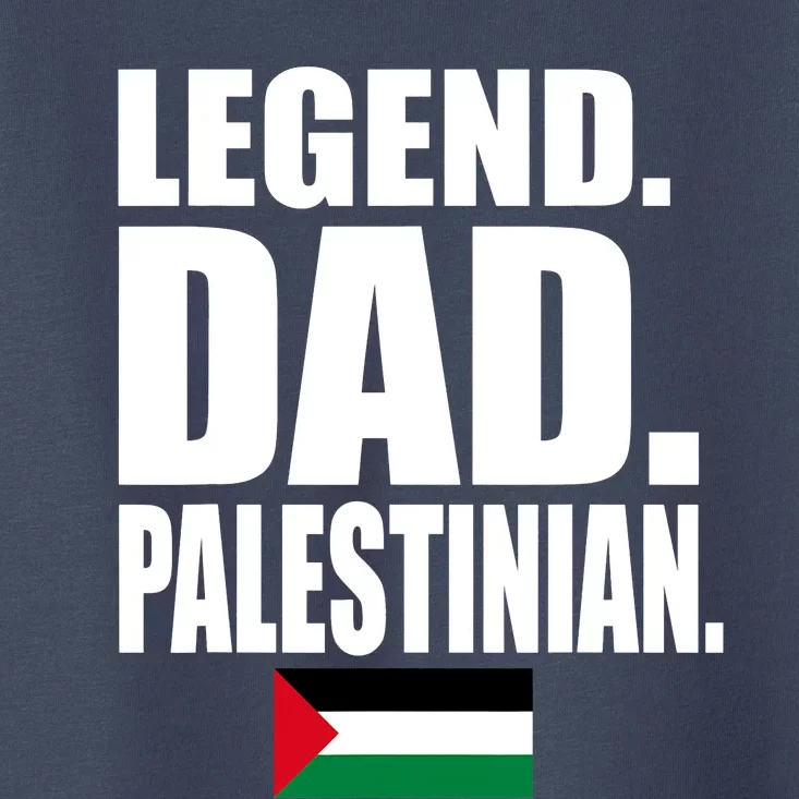 Storecastle: Legend Dad Palestinian Flag Funny Gift Toddler T-Shirt