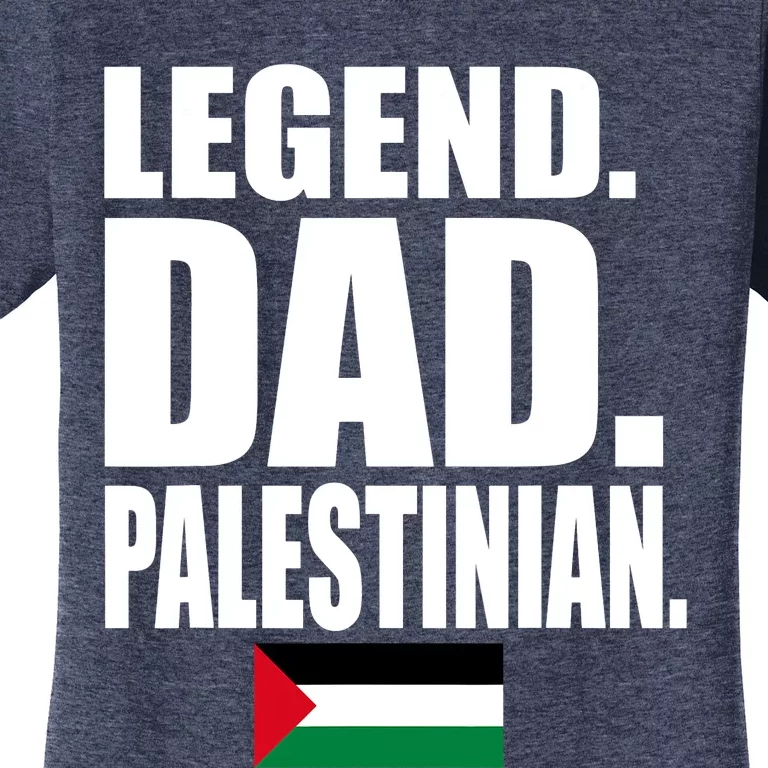 Storecastle: Legend Dad Palestinian Flag Funny Gift Women's T-Shirt