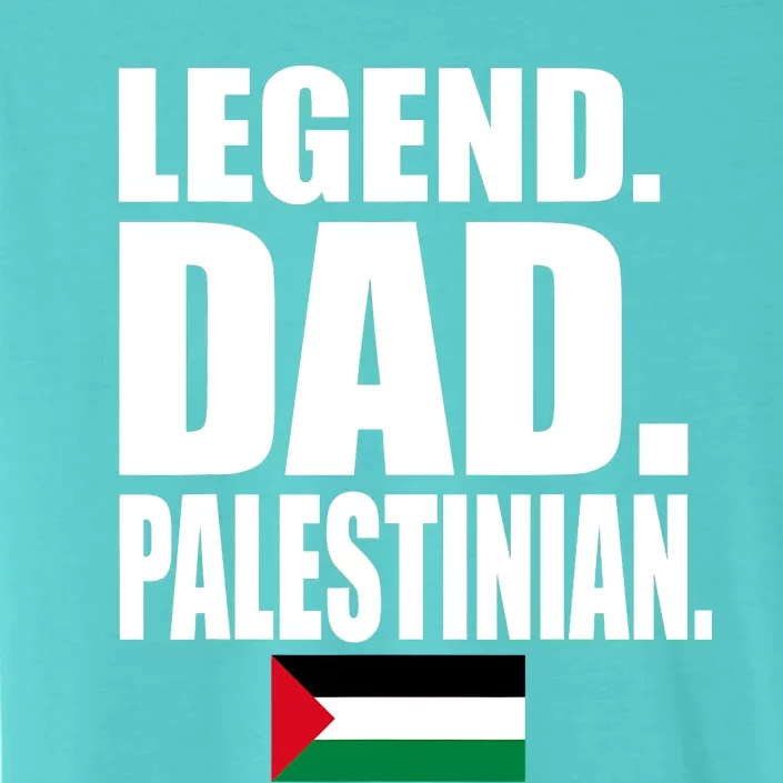 Storecastle: Legend Dad Palestinian Flag Funny Gift ChromaSoft Performance T-Shirt