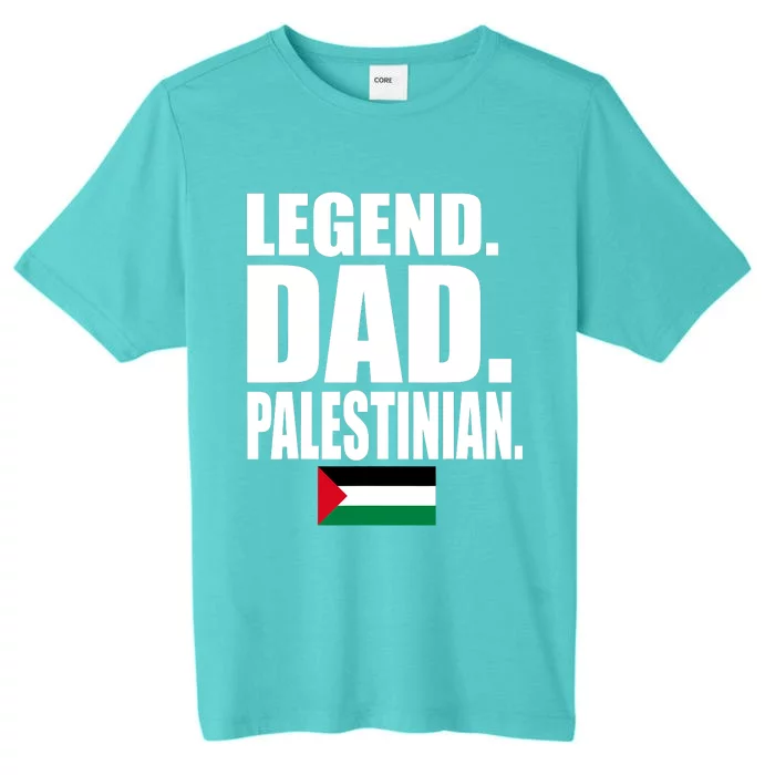 Storecastle: Legend Dad Palestinian Flag Funny Gift ChromaSoft Performance T-Shirt