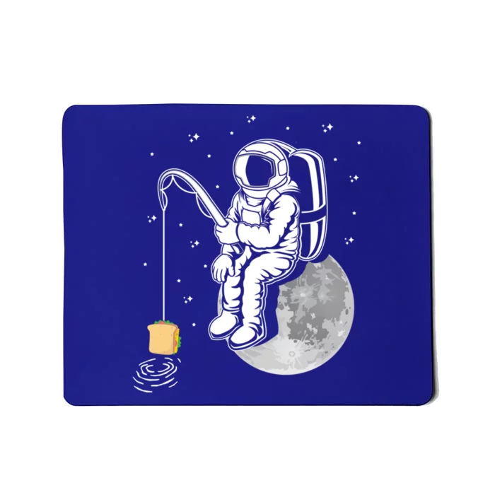 Sandwich Lover Design For Fishing And Astronaut Fans Gift Mousepad