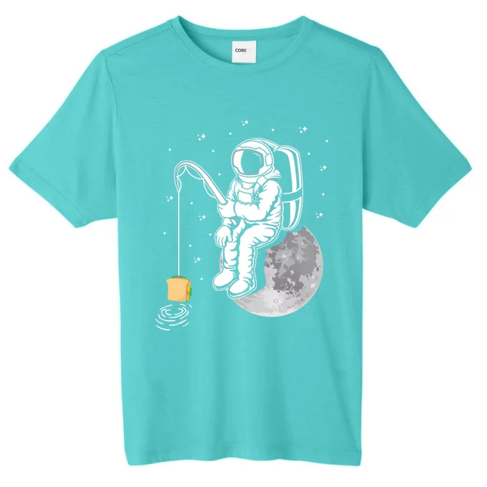 Sandwich Lover Design For Fishing And Astronaut Fans Gift ChromaSoft Performance T-Shirt