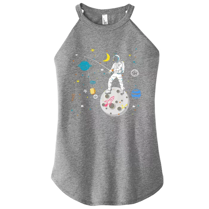 Sandwich Lover Design For Fishing And Astronaut Fans Gift Women’s Perfect Tri Rocker Tank