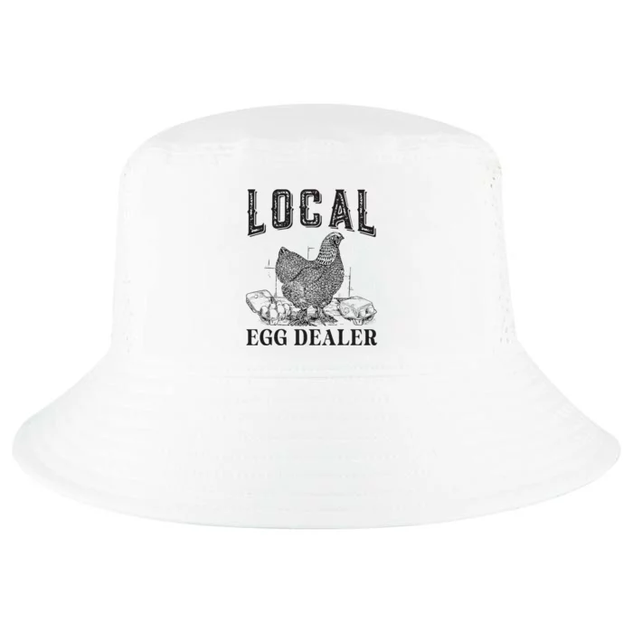 Support Local Egg Dealer Egg Supplier Cool Comfort Performance Bucket Hat