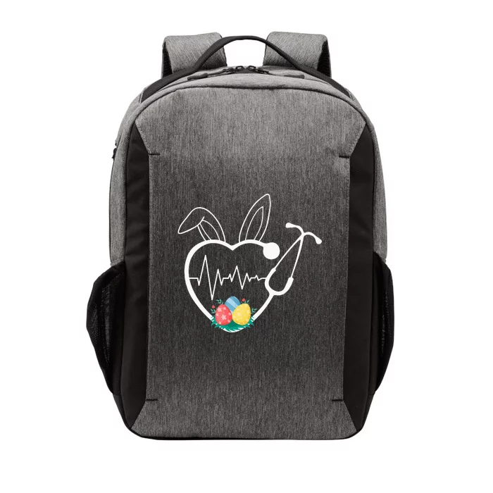 Stethoscope Love Easter Nurse Life Egg Nurse Easter Bunny Vector Backpack