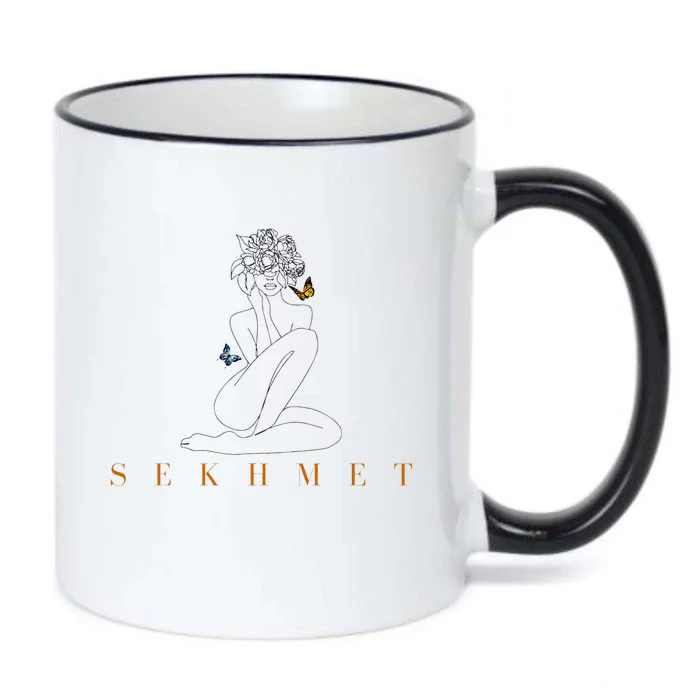 Sekhmet Lioness Egyptian Goddess Of Healing Black Color Changing Mug