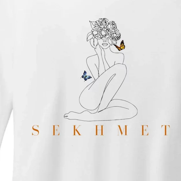 Sekhmet Lioness Egyptian Goddess Of Healing Womens CVC Long Sleeve Shirt