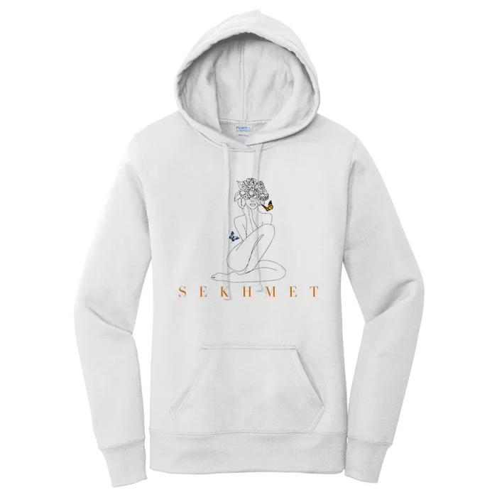 Sekhmet Lioness Egyptian Goddess Of Healing Women's Pullover Hoodie