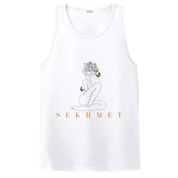 Sekhmet Lioness Egyptian Goddess Of Healing Performance Tank