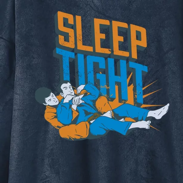 Sleep Tight Jiu Jitsu Hooded Wearable Blanket