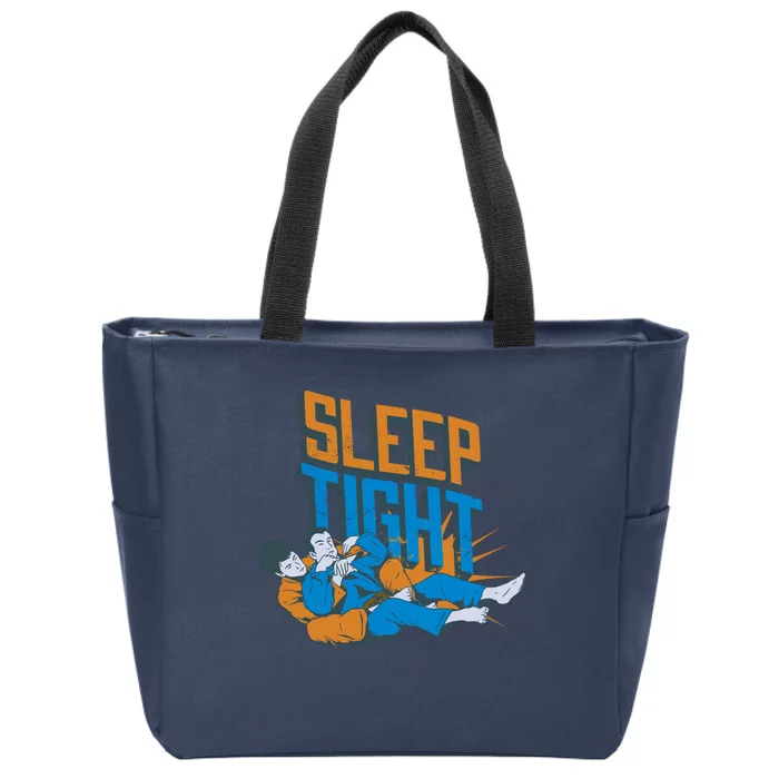 Sleep Tight Jiu Jitsu Zip Tote Bag