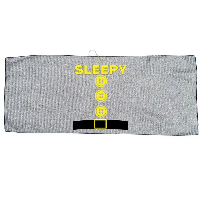 Sleepy Dwarf Large Microfiber Waffle Golf Towel