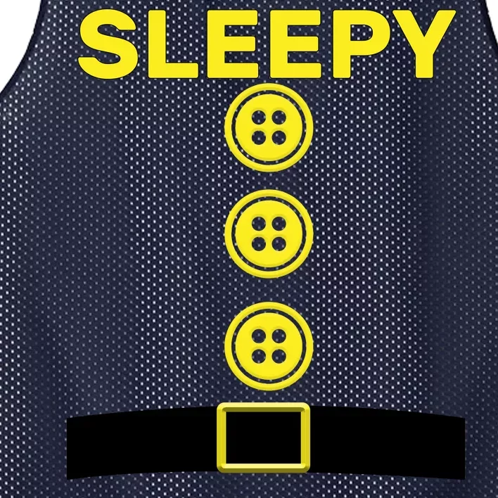 Sleepy Dwarf Mesh Reversible Basketball Jersey Tank