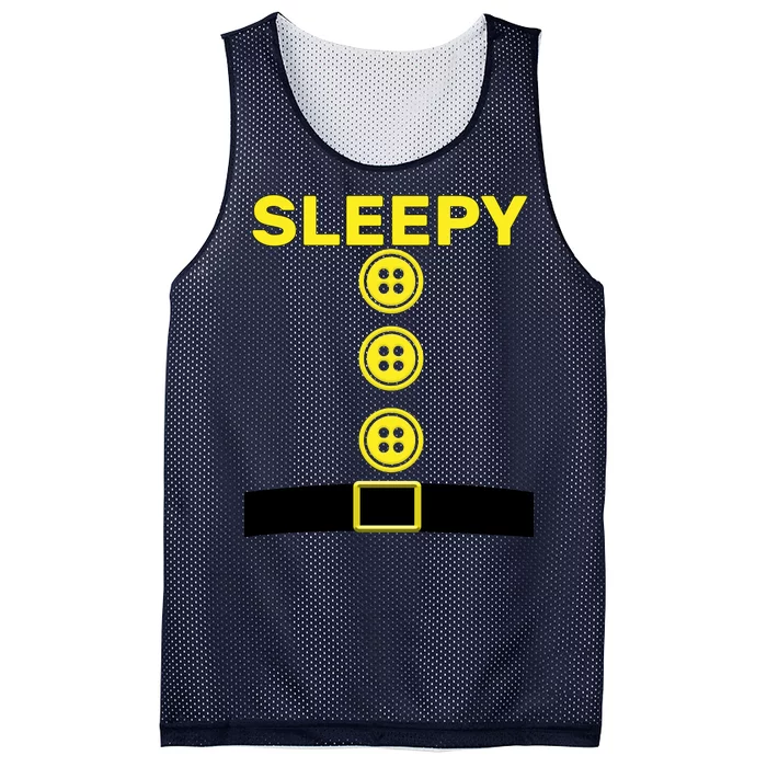 Sleepy Dwarf Mesh Reversible Basketball Jersey Tank