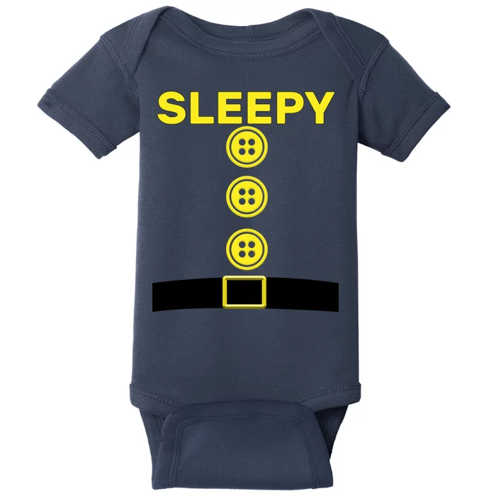 Sleepy Dwarf Baby Bodysuit