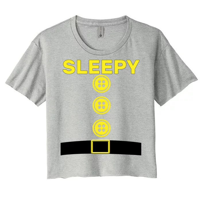 Sleepy Dwarf Women's Crop Top Tee