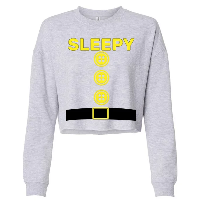 Sleepy Dwarf Cropped Pullover Crew