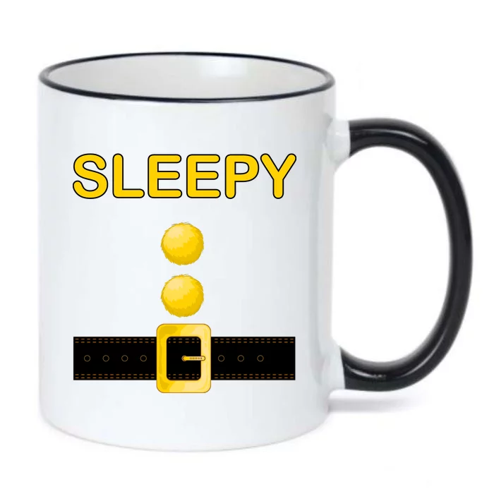 Sleepy Dwarf Costume Black Color Changing Mug