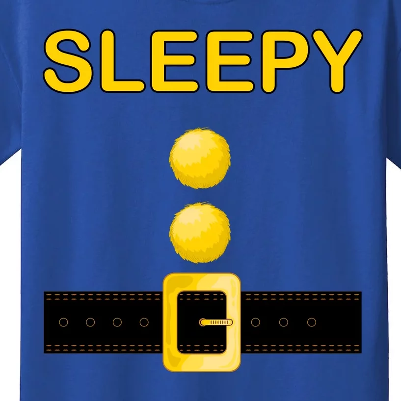 Sleepy Dwarf Costume Kids T-Shirt