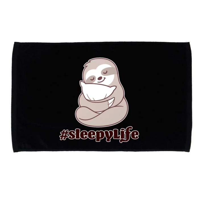 Sleepy Life Sloth Microfiber Hand Towel