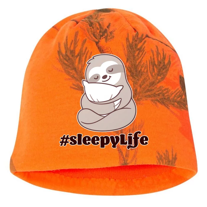 Sleepy Life Sloth Kati - Camo Knit Beanie