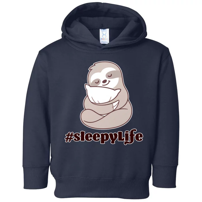 Sleepy Life Sloth Toddler Hoodie