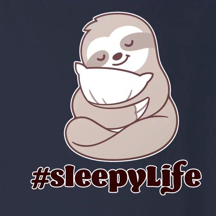 Sleepy Life Sloth Toddler Long Sleeve Shirt