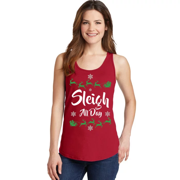 Sleigh All Day Ladies Essential Tank