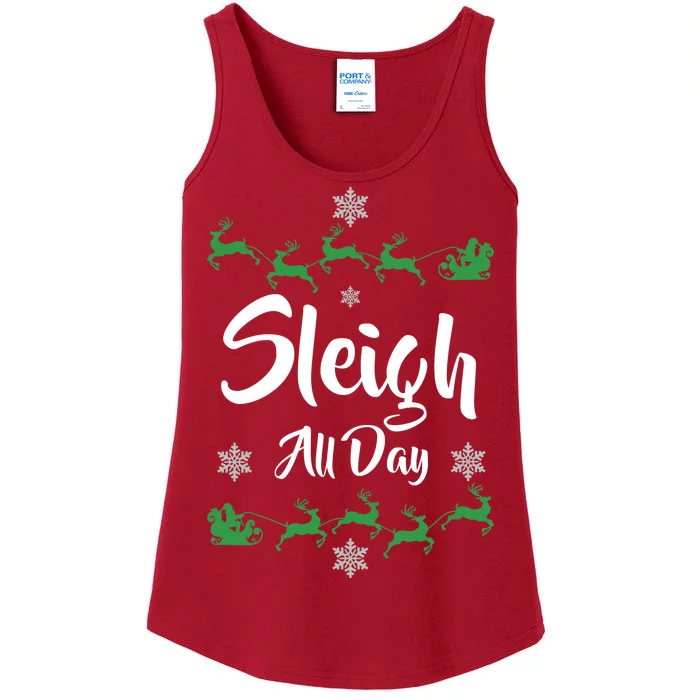 Sleigh All Day Ladies Essential Tank