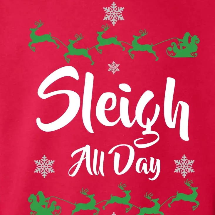 Sleigh All Day Toddler Hoodie