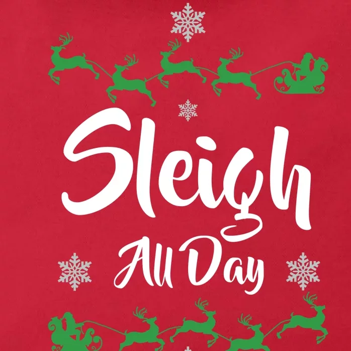 Sleigh All Day Zip Tote Bag