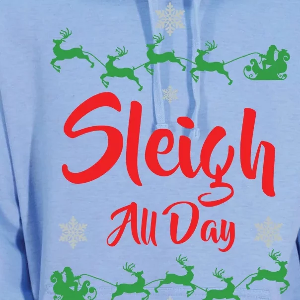 Sleigh All Day Unisex Surf Hoodie