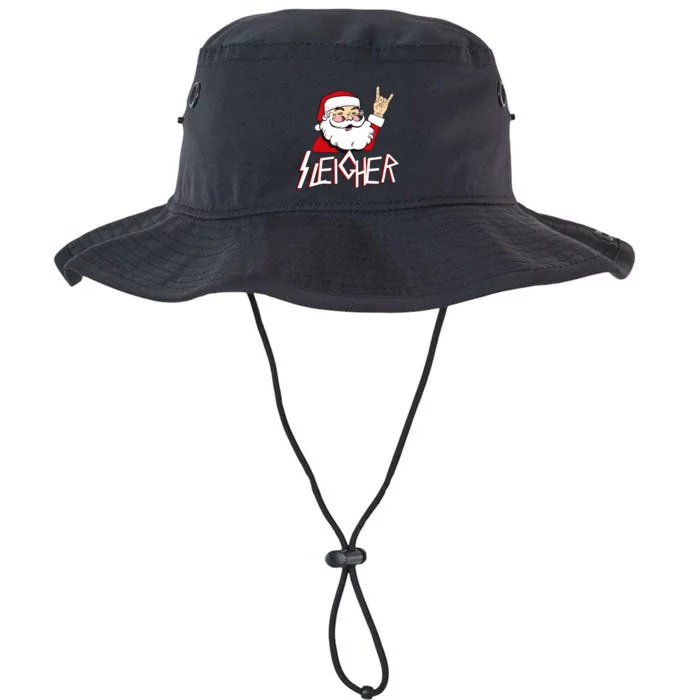 Sleigher Santa Rocks Legacy Cool Fit Booney Bucket Hat