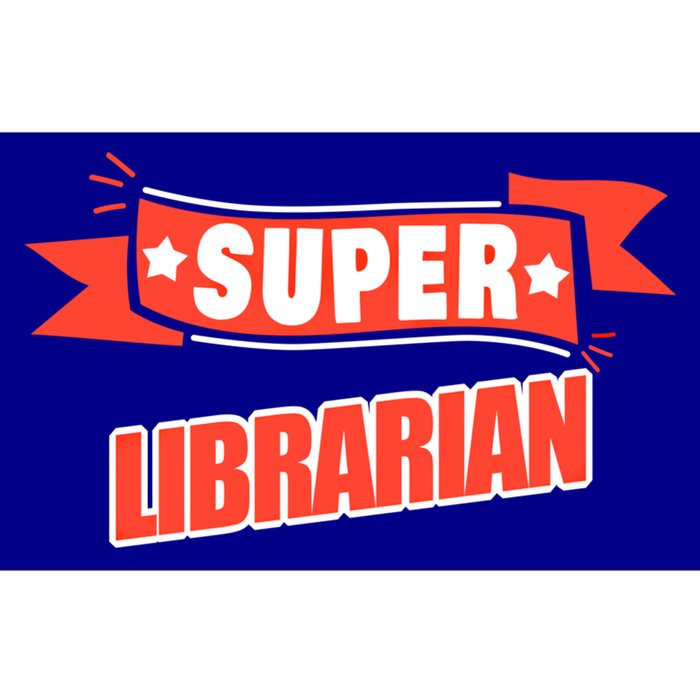 Super Librarian Funny Librarian Gift Bumper Sticker