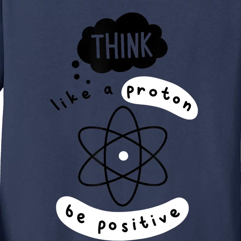 Science Lover Funny Science Teacher Atom Science Kids Long Sleeve Shirt