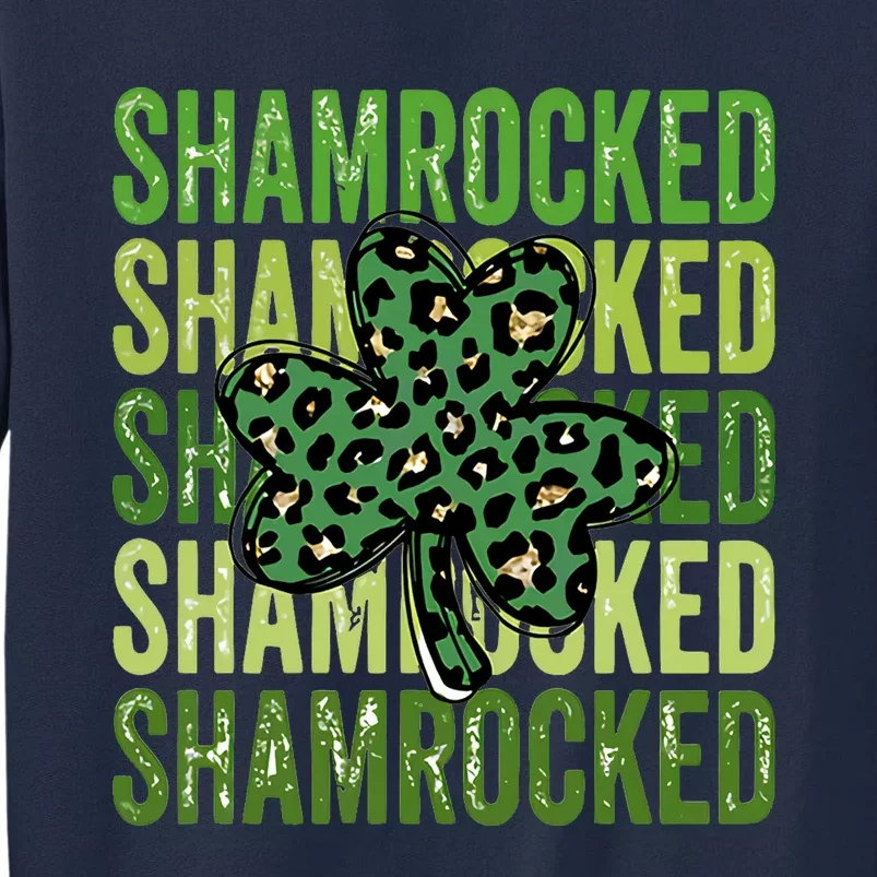 Shamrocked Lucky Flower Tall Sweatshirt