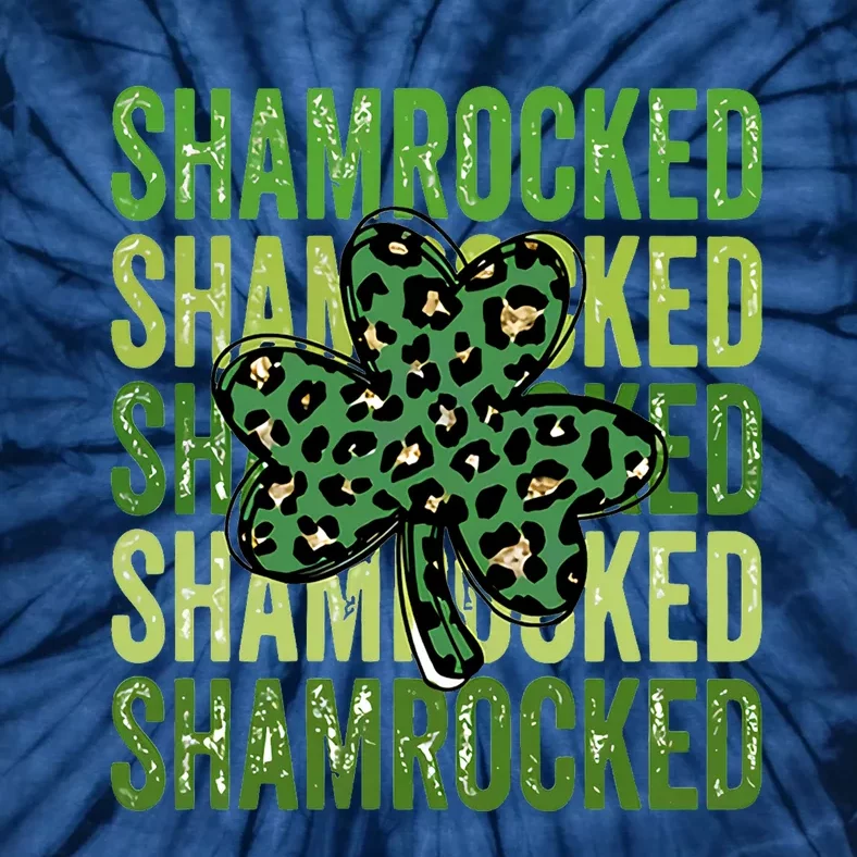 Shamrocked Lucky Flower Tie-Dye T-Shirt