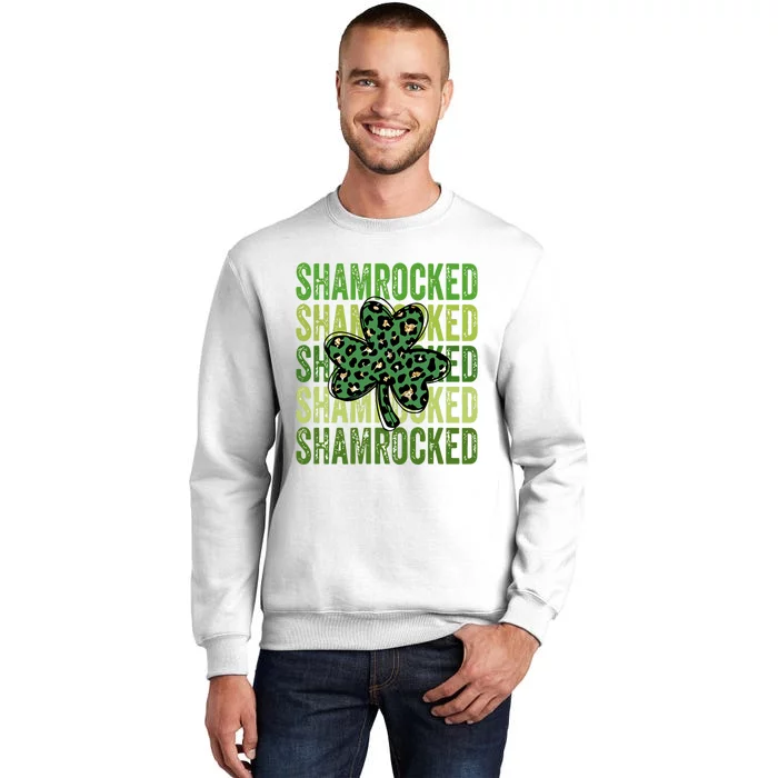 Shamrocked Lucky Flower Sweatshirt