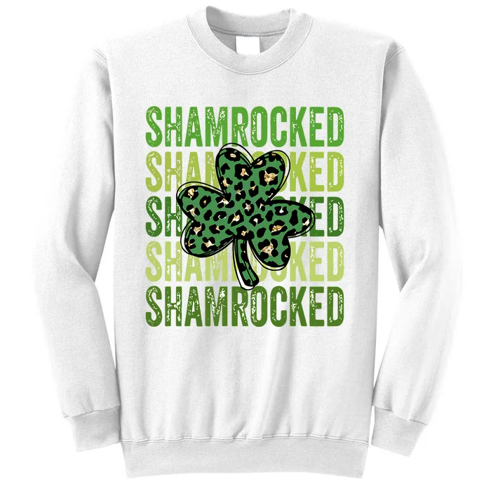 Shamrocked Lucky Flower Sweatshirt