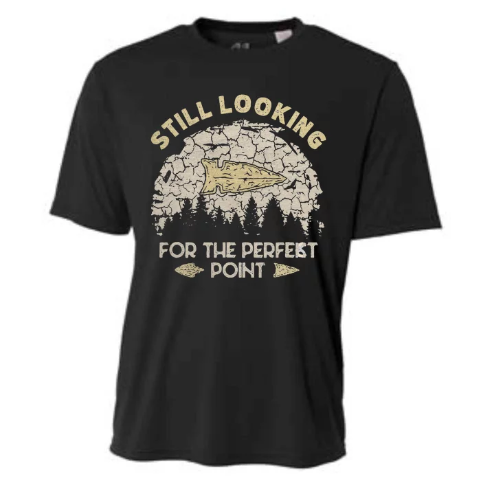 Still Looking For The Perfect Point Arrowhead Hunting Cooling Performance Crew T-Shirt