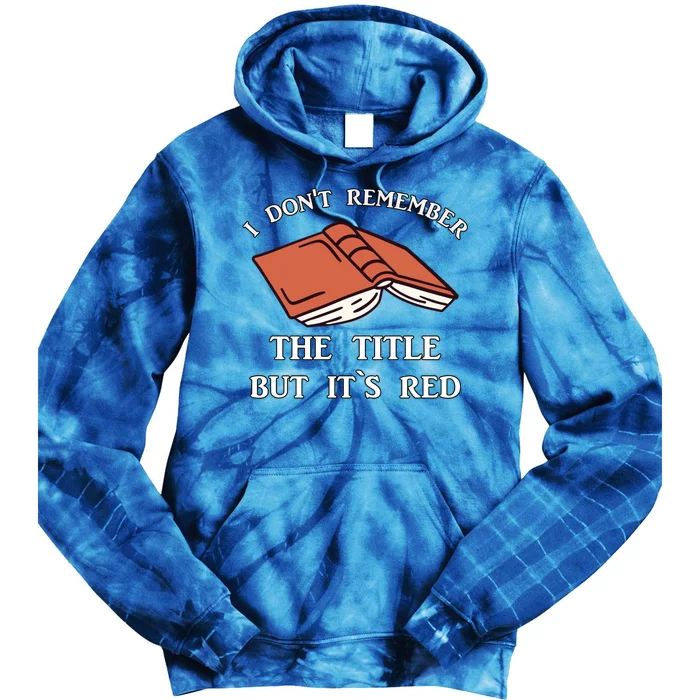 School Library Funny For Librarian Gift Tie Dye Hoodie