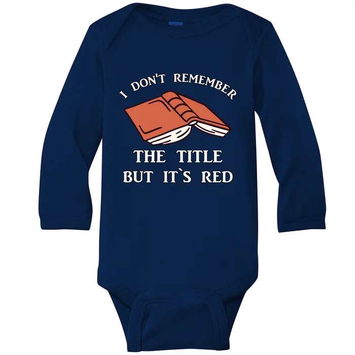 School Library Funny For Librarian Gift Baby Long Sleeve Bodysuit